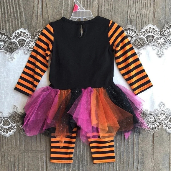 Halloween Witch Outfit Infant Girl Size 18M Costume Spooky Holiday Party - Picture 2 of 5